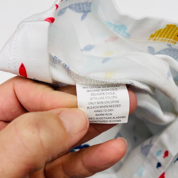 NWT (Please Read) The Oaks Apparel 2Y Mary Chase Dress in 1 Fish 2 Fish - Picture 4 of 4